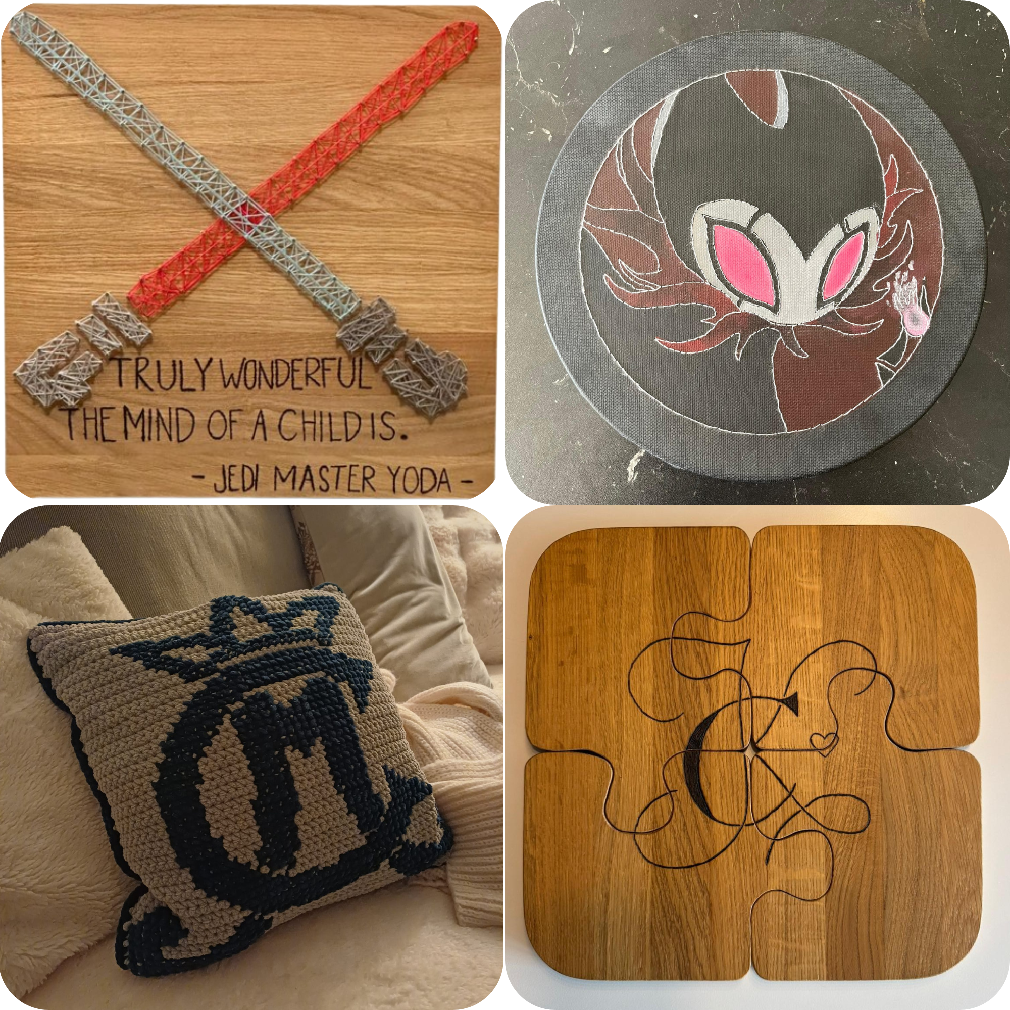 Examples of all my creations