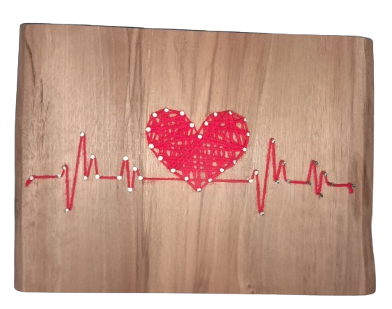 Heart jewelry holder
