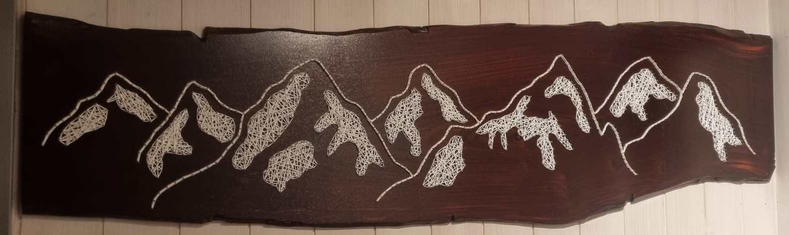 Panorama chain of mountains